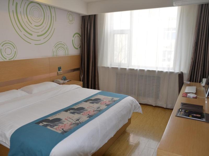 Greentree Inn Hotel Jianhe Subway Station North Palace Taiyuan Dış mekan fotoğraf