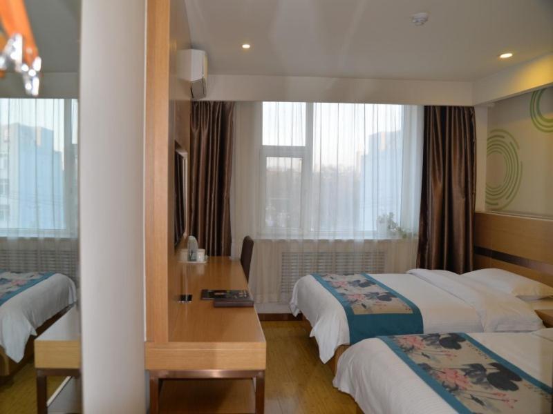 Greentree Inn Hotel Jianhe Subway Station North Palace Taiyuan Dış mekan fotoğraf