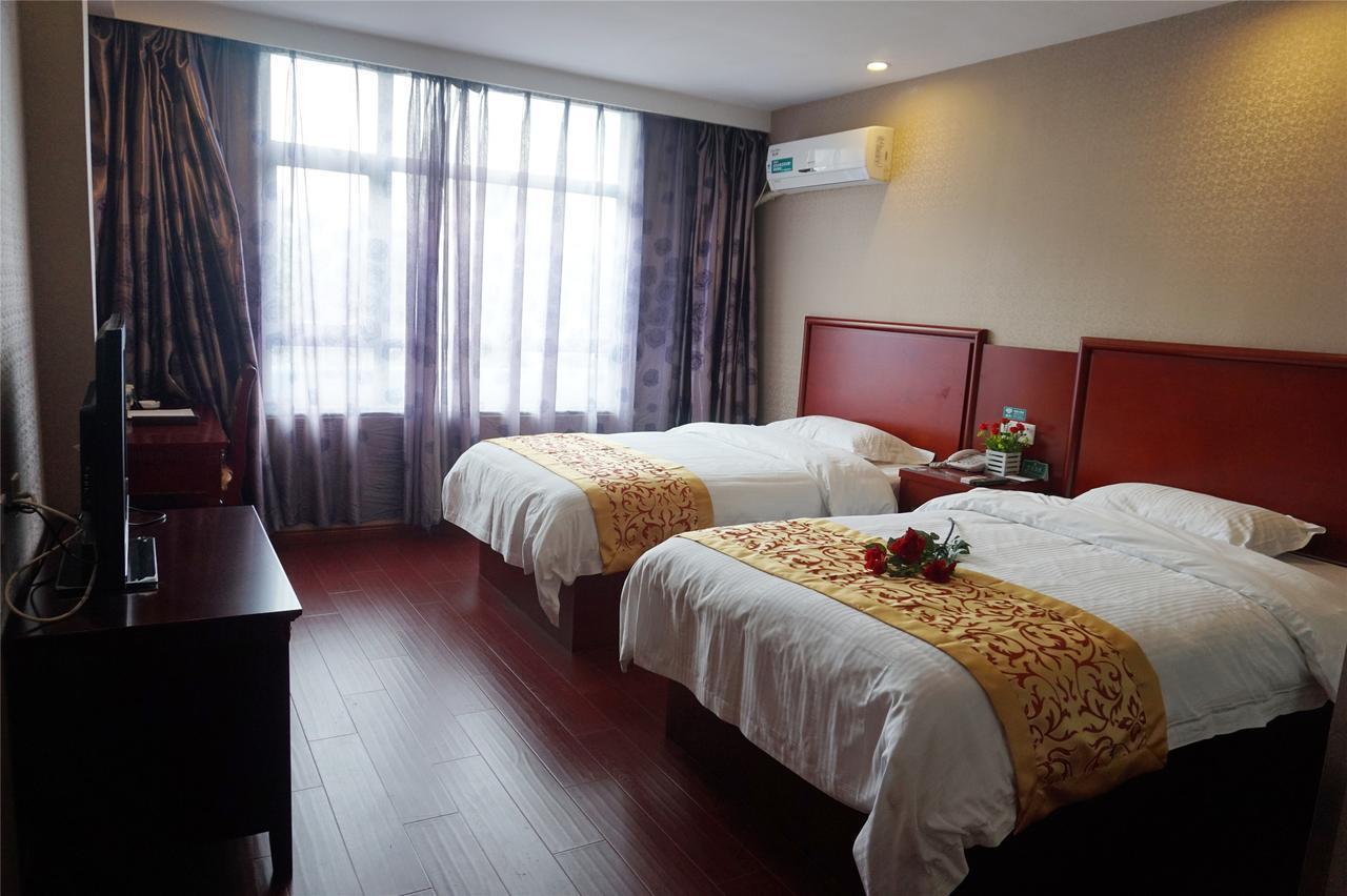 Greentree Inn Hotel Jianhe Subway Station North Palace Taiyuan Dış mekan fotoğraf