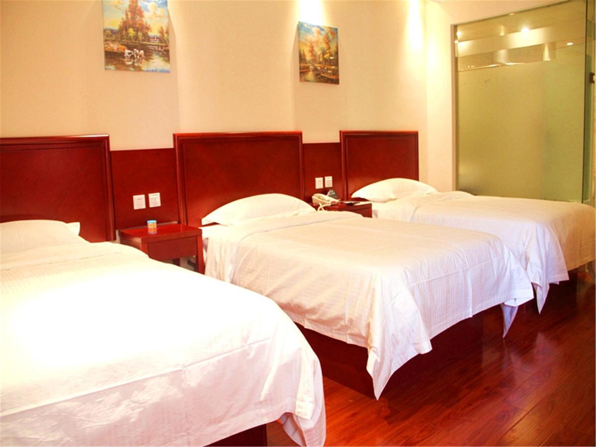 Greentree Inn Hotel Jianhe Subway Station North Palace Taiyuan Dış mekan fotoğraf